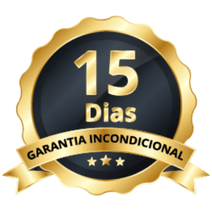 Garantia incondicional de 15 dias